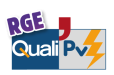 Logo RGE Qualipv, SARL Ruleau-Texier, plombier chauffagiste à Dompierre-sur-Yon